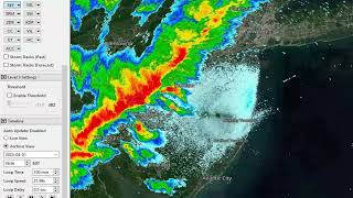 Radar Feed from the April 1 2023 Tornado Outbreak in NJ [KDIX]