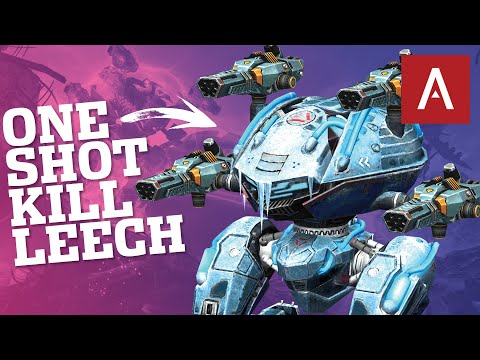 🔴 War Robots - One Shot Kill Leech Storm with NEW Damage Module (Overdrive Unit) WR Max Gameplay