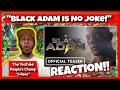 Black Adam - Official Teaser Trailer (Dwayne Johnson)| Comic Con 2022 | Reaction 🔥😱🔥😱