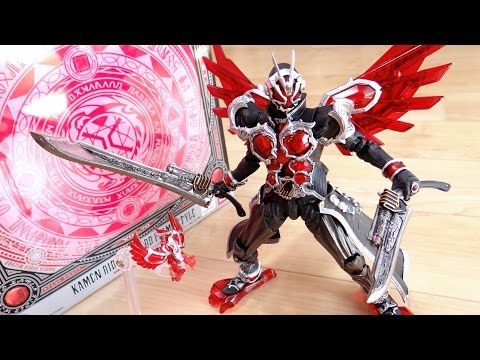 晴人とレッドガルーダが合体！S.I.C 仮面ライダーウィザード フレイムスタイル vol.70 レビュー！SICオリジナルのガルーダショータイムモードに換装可能！ Video