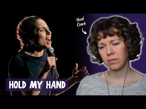 Reaction and Vocal Analysis of Lady Gaga performing Hold My Hand LIVE at the 2023 Oscars