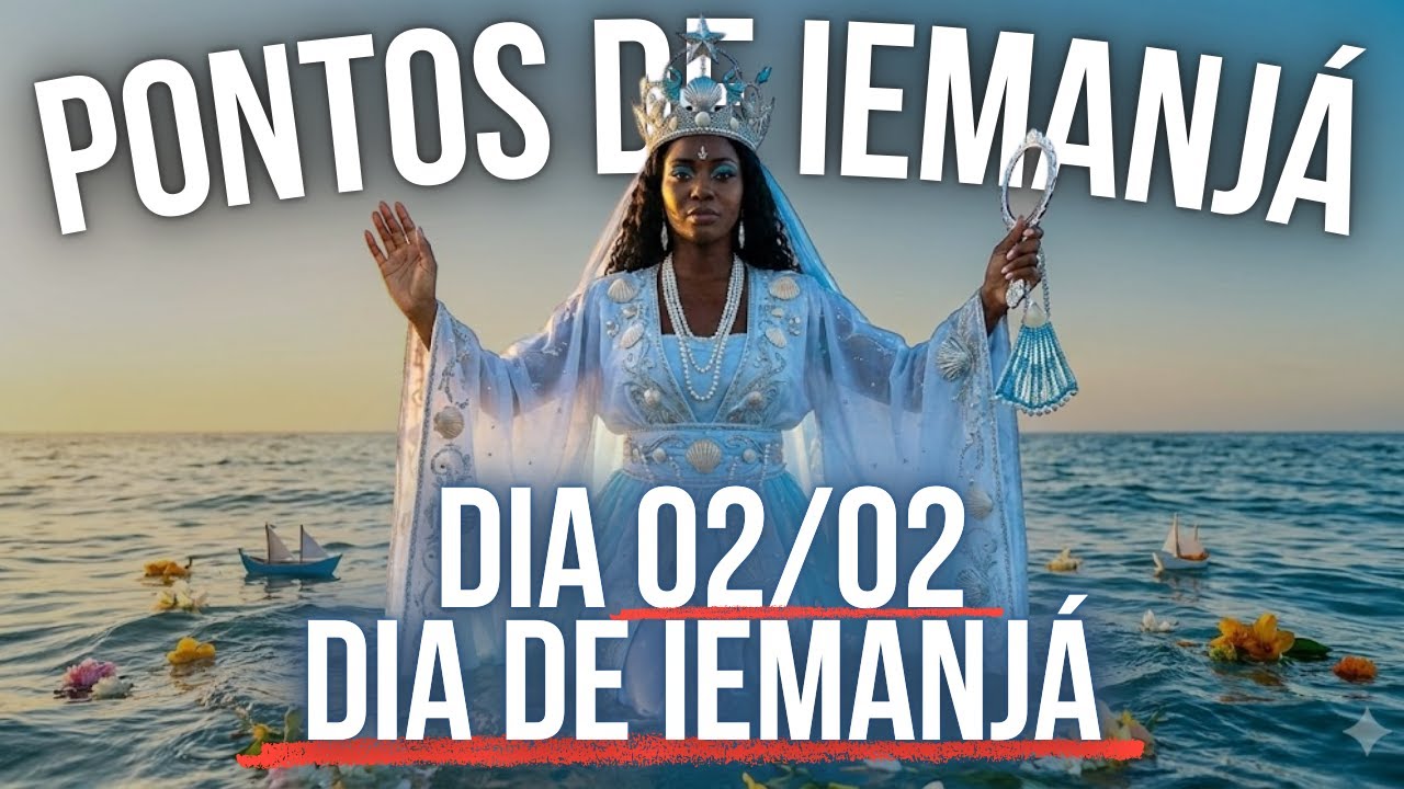 HOJE É DIA DE IEMANJÁ | Pontos de Umbanda para o DIA DE YEMANJÁ (02/02)
