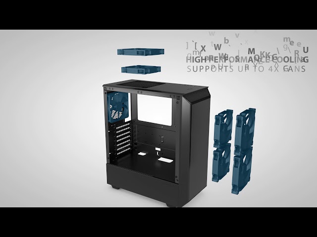 Phanteks Eclipse P300 Cristal Templado USB 3.0 Blanca video