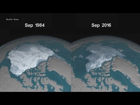 Shocking NASA animation: How quickly the Arctic ice is disappearing