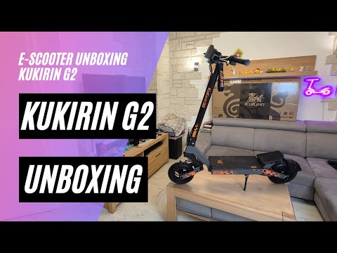 🛴 KuKirin G2 🎁 Unboxing (48V; 15,6AH; 800W)