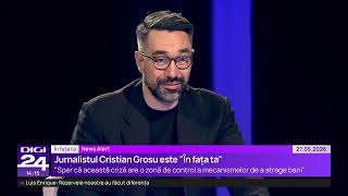 În fața ta cu Cristian Grosu: România ar putea ajunge pe mâna FMI dacă vom fi retrogradați la „junk”