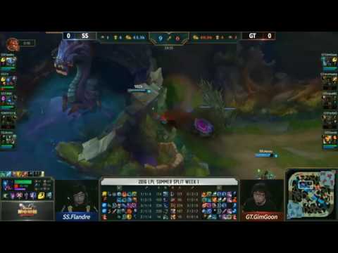 [Highlights] SS vs GT Game 1 LPL mùa hè 2016