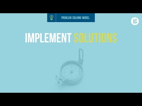 The Problem Solving Model