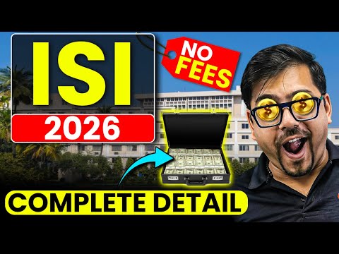 Complete Guide to ISI 2026 | Eligibility, Admission, Cut-Offs, Placements | Harsh Sir