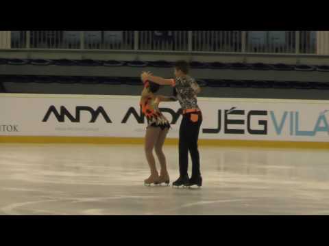 2016 Santa Claus Cup: Zhasin DIMITROVA / Maksim DIMITROV (BUL) - ID Basic Novice, Free Dance