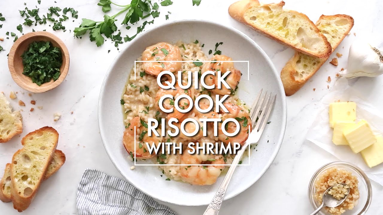 DeLallo Quick Cook Risotto with Shrimp