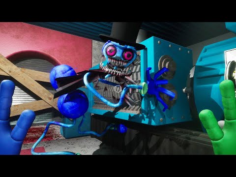 What If You Destroy Nightmare Daddy Long Legs In The Shredder - Poppy Playtime Chapter 2
