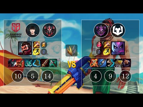 SB Punch Graves vs Nyx Evelynn Jungle - KR GrandMaster Patch 10.11