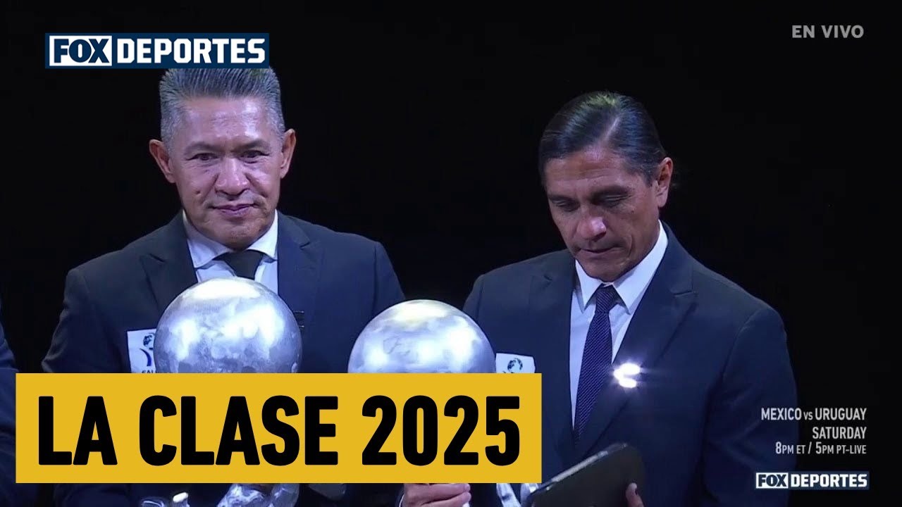 ⚽🤩🔝 La clase 2025 Salón de la Fama del Futbol Internacional | #LaCasaDeLosInmortales