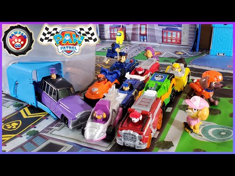 Let's Play with the Paw Patrol Toys and Learn the Names and Colors