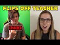 Kid Flips Off Teacher AGAIN In Zoom Trolls Online Class Online School Trolling Zoom