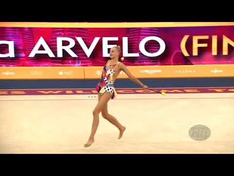 ARVELO Aurora (FIN) - 2019 Rhythmic Worlds, Baku (AZE) - Qualifications Clubs