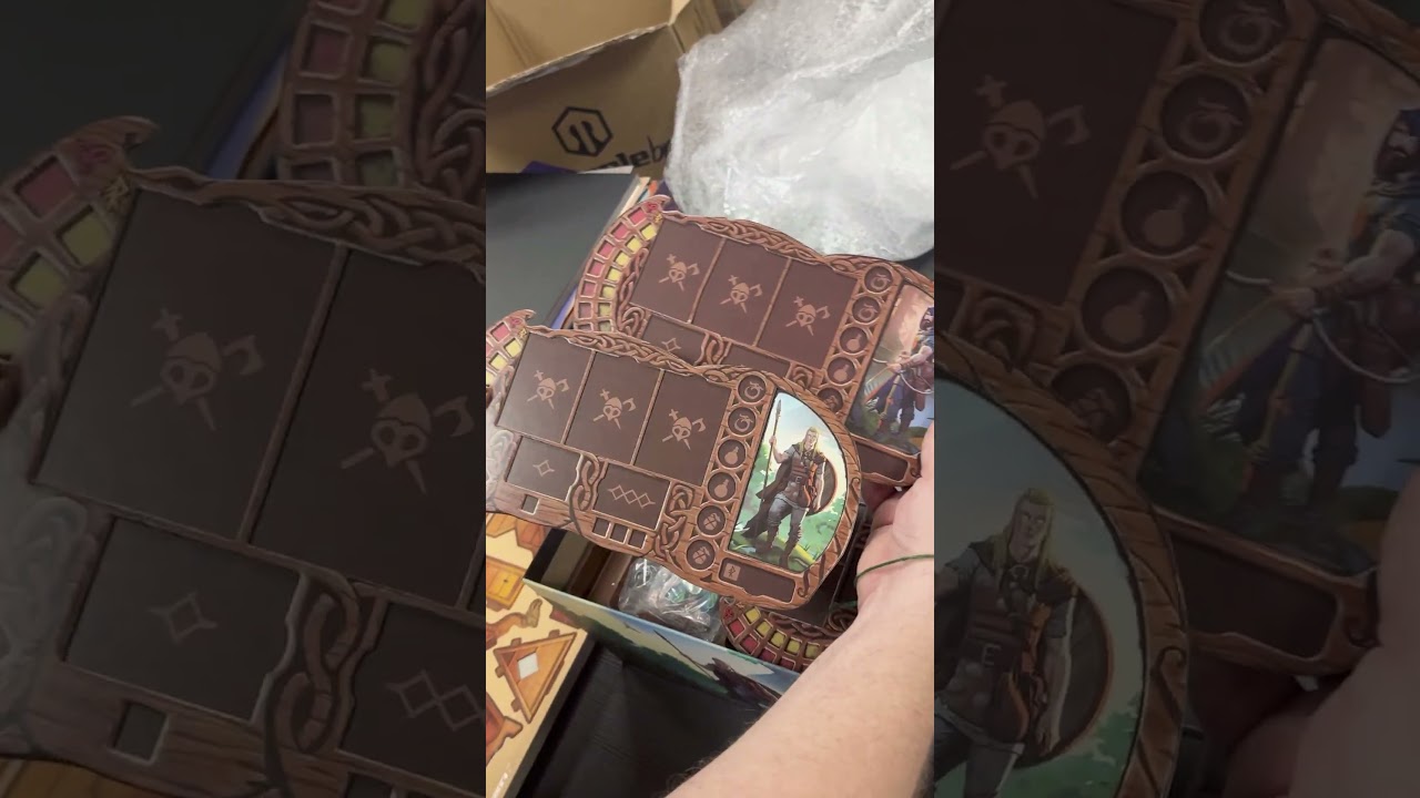 UNBOXING VALHEIM BOARD GAME! 🌲⚔️ O mundo dos Vikings chegou à mesa!