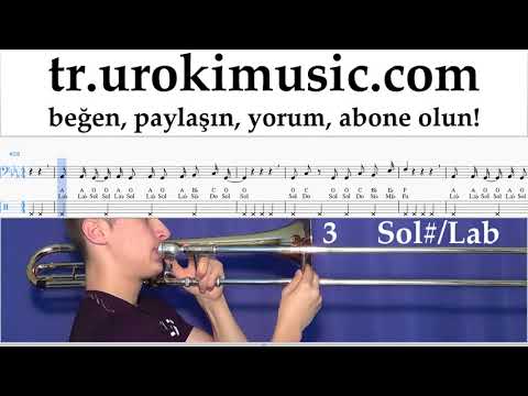 Trombon dersleri Camila Cabello - Real Friends Notalar Eğitim um-i723