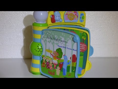Vtech In the Night Garden Sing and Slide Nursery Book