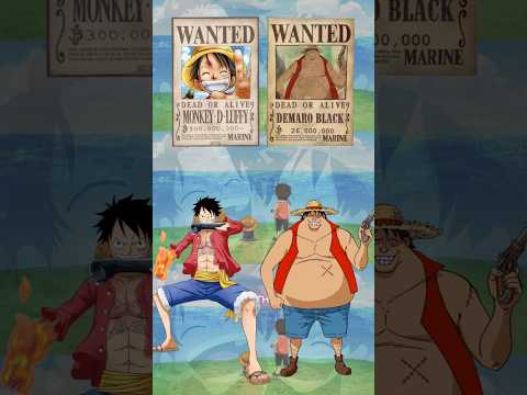 Real and fake straw hat pirates in One Piece #onepiece #shorts