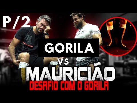 MAURICIÃO VS GORILA, TREINO DE ´PERNAS PARTE 2