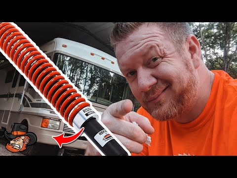 DIY Roadmaster Reflex Stabilizer Install // Ford F53 Chassis // Fleetwood Bounder // RV upgrade