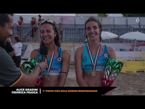 BV Gold Montesilvano: Alice Gradini e Federica Frasca vincono la Coppa Italia