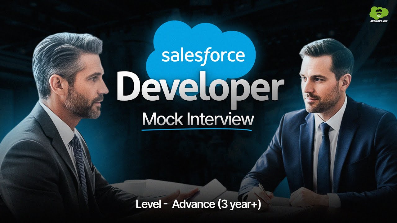 Salesforce Developer Scenario-Based Mock Interview for Experienced Developers | Salesforce Hulk