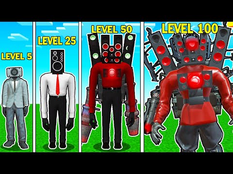 TITAN SPEAKERMAN SEVİYELERİ - 😱 Minecraft Enes Arslan