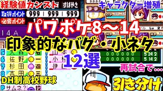 【12選】パワポケ8～14の印象的なバグ・小ネタ集