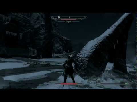 Skyrim Dragon riding :)
