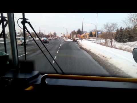 GO bus drive Richmond Hill Centre Termin