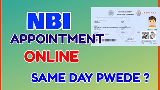 NBI Online Appointment: Paano Kumuha ng NBI Clearance Online Schedule [SAME DAY]