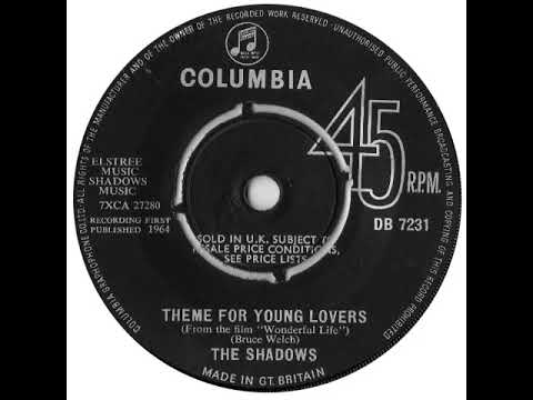 UK New Entry 1964 (51) The Shadows - Theme For Young Lovers