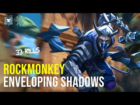 rockmonkey Vatu 33 KILLS Paladins Competitive | Pro Player | ENVELOPING SHADOWS