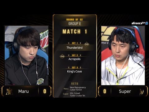 [2019 GSL S3] Ro.32 Group E Match1 Maru vs Super