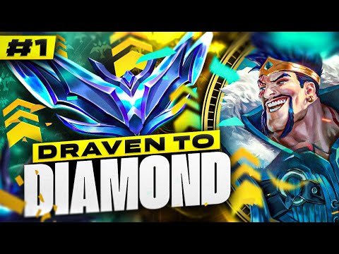 Draven Unranked to Diamond #1 - Season 13 Draven ADC Gameplay | Draven Gameplay Guide