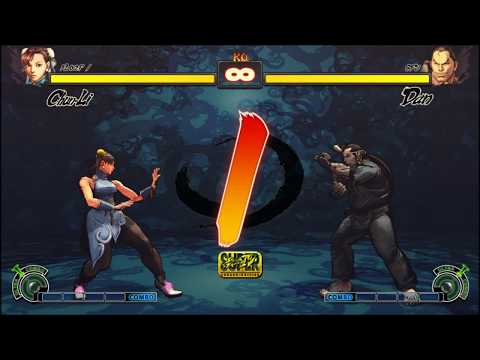 SSF4 AE PC mods(AE Title screen,Announcer mod,Akuma Main Menu,and Training stage Mod)