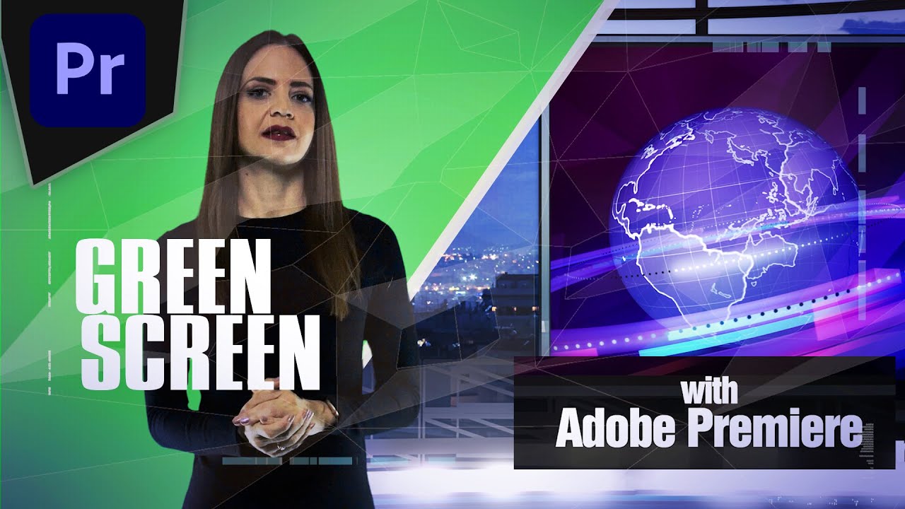 How to | Green screen, Virtual Studio backgrounds and Adobe premiere's ultra key effect