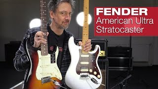 Video thumbnail for FENDER American Ultra Stratocaster by session