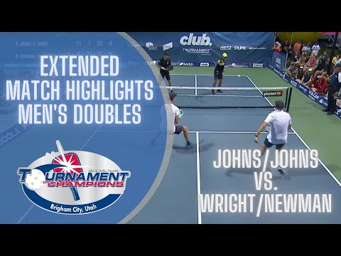 Ben Johns/Collin Johns vs. Matt Wright/Riley Newman - EXTENDED Match Highlights - PPA TOC Men's GOLD