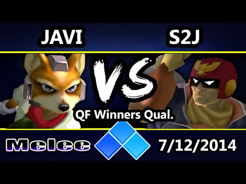 EVO 2014 - SS | Javi (Fox) Vs. S2J (Captain Falcon) SSBM Winners Qualifier - Melee