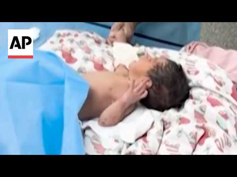 Mother and 18-day-old baby rescued from rubble 32 hours after Venezuela earthquakes