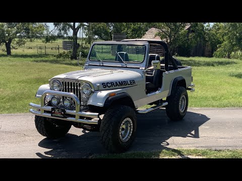 1981 Jeep CJ8 Scrambler (CC-2085714) for sale in Fredericksburg, Texas
