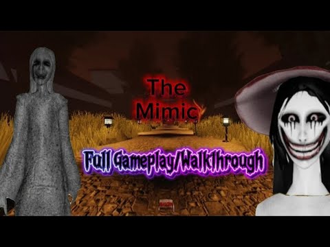 The Mimic ROBLOX Book 1 (CONTROL) Chapter 1 Full Gameplay