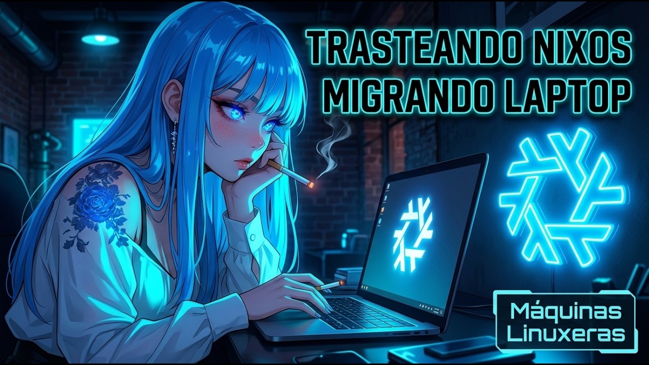 Trasteando con NixOS: Preparando la migración de mi laptop 💻