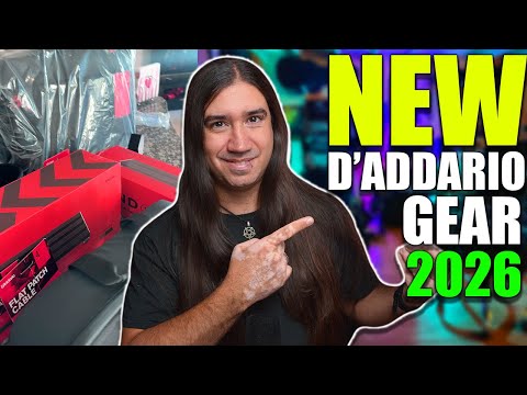 XPND Core Pedalboards, Noise Isolators & More.. New 2026 D'Addario Gear!