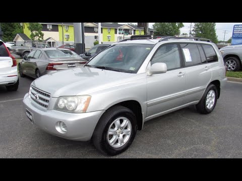 2003 Toyota Highlander Kbb