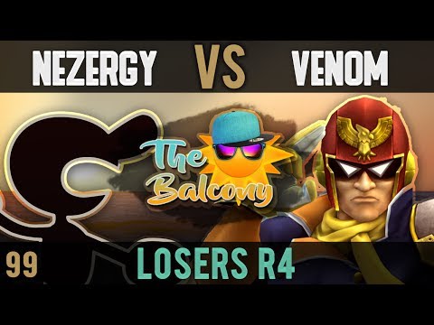 Melee @ the Balcony 99 - Losers R4 ft. Nezergy (GnW) VS R3|Venom (Falcon)
